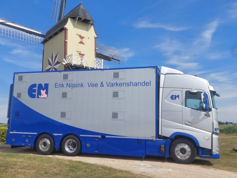 Nieuwe motorwagen voor Erik Nijsink 